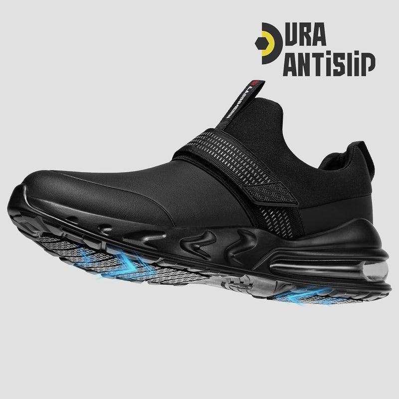 LARNMERN Men's Non Slip Work Shoes - Image 4